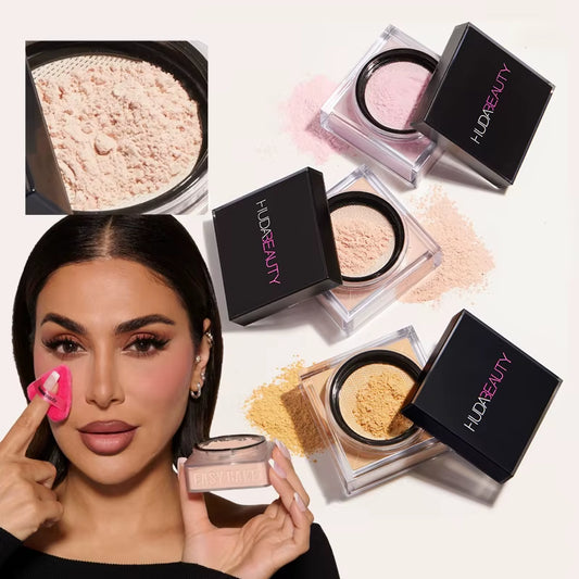 Loose Baking Setting Powder Long Lasting Oil Control Natural Face Matte Waterproof Brightening Loose Powder Makeup