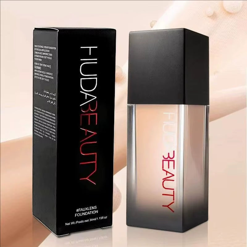 Flawless Liquid Foundation Matte Concealer Long-Lasting Moisturizing Nourishing Facial Makeup Breathable Cosmetics