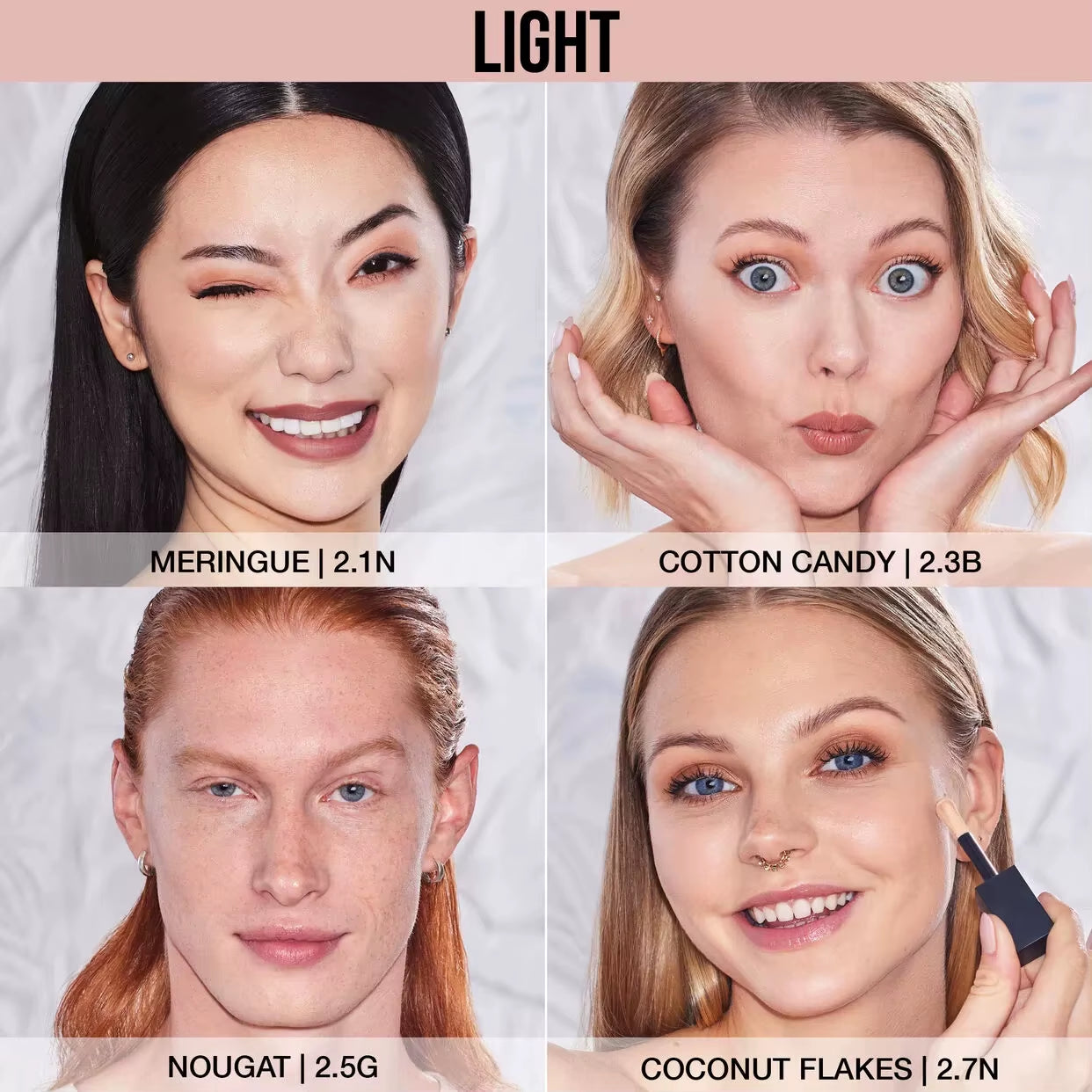 Faux Filter Luminous Matte Eye Concealer Moisturizing Long Lasting Lightweight Foundation Makeup Liquid Foundation
