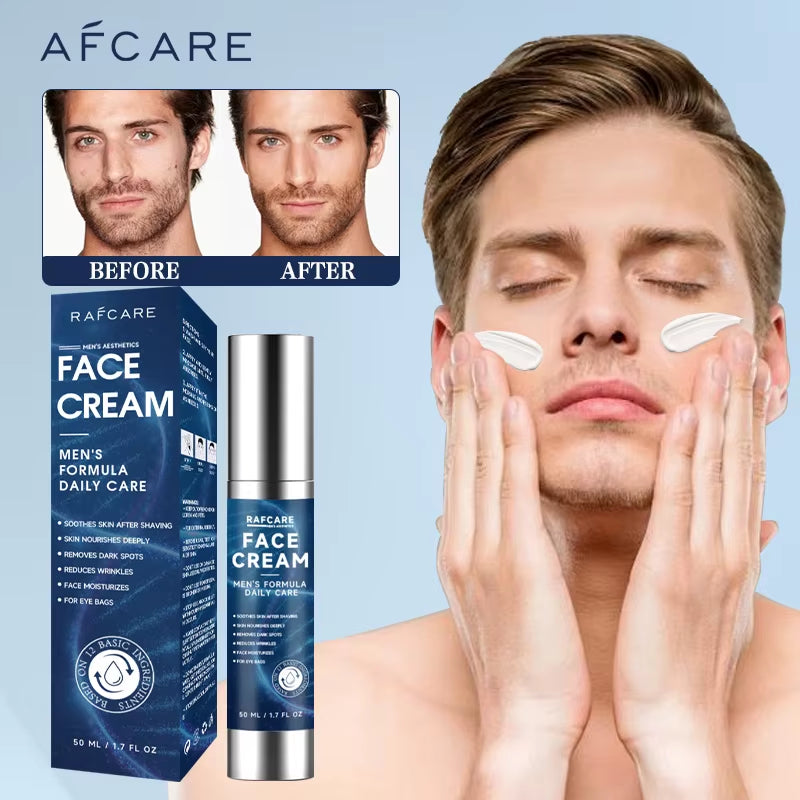 Men'S Collagen Face Cream High HA Anti-Aging Portable Moisturizing Cream Retinol anti Wrinkle Skincare Products for Daily Use