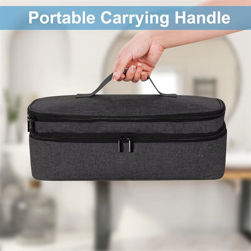 Aee4-2-Layer Travel Carrying Case for Revlon One-Step Hair Dryer Brush/Volumizer/Styler/Hot Tools, for Hair Sensation Pro