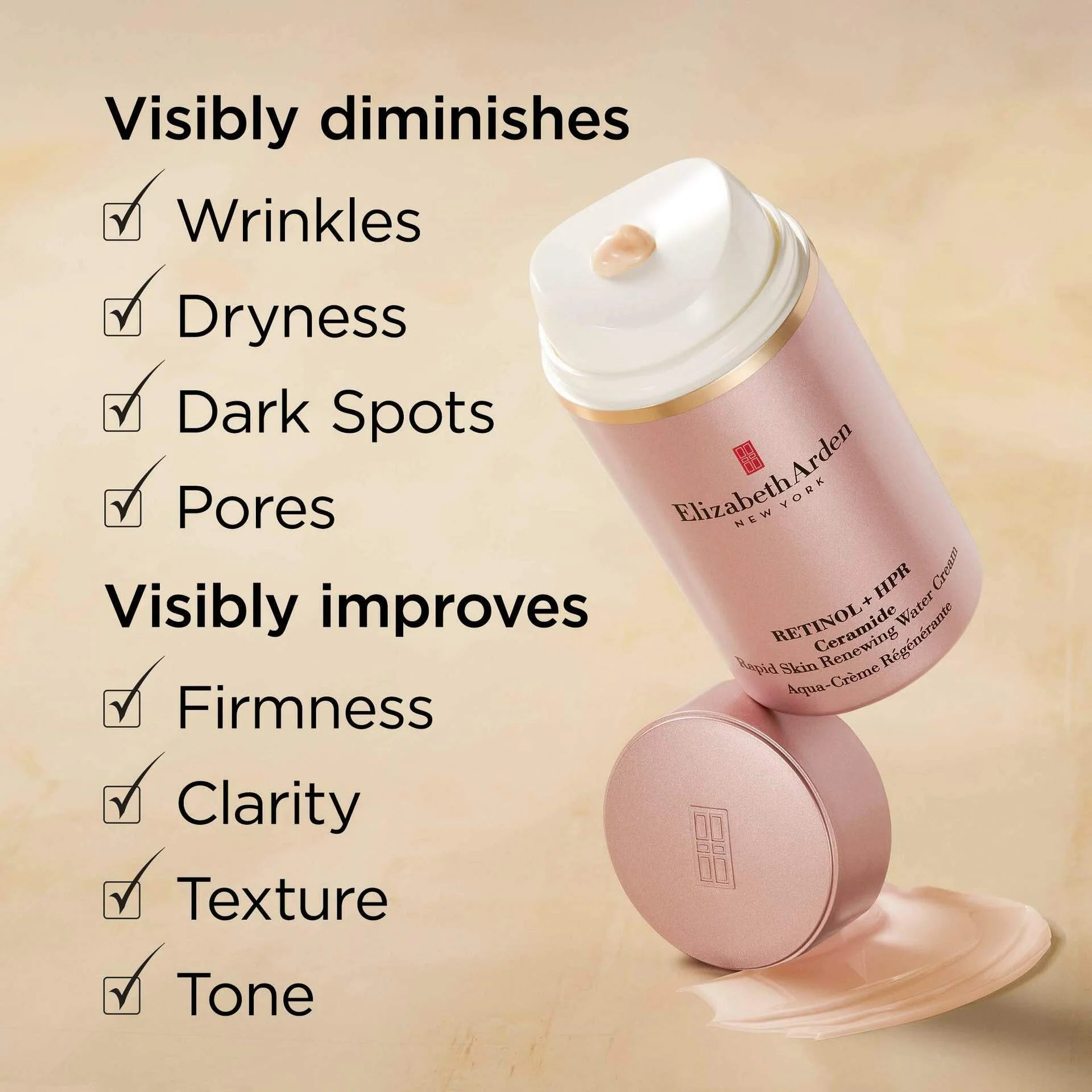 Retinol + HPR Ceramide Rapid Skin-Renewing Water Cream