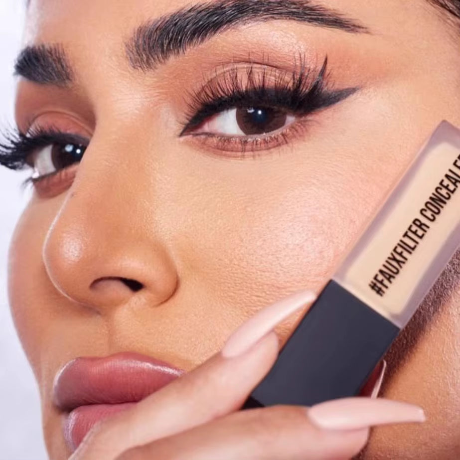 Faux Filter Luminous Matte Eye Concealer Moisturizing Long Lasting Lightweight Foundation Makeup Liquid Foundation