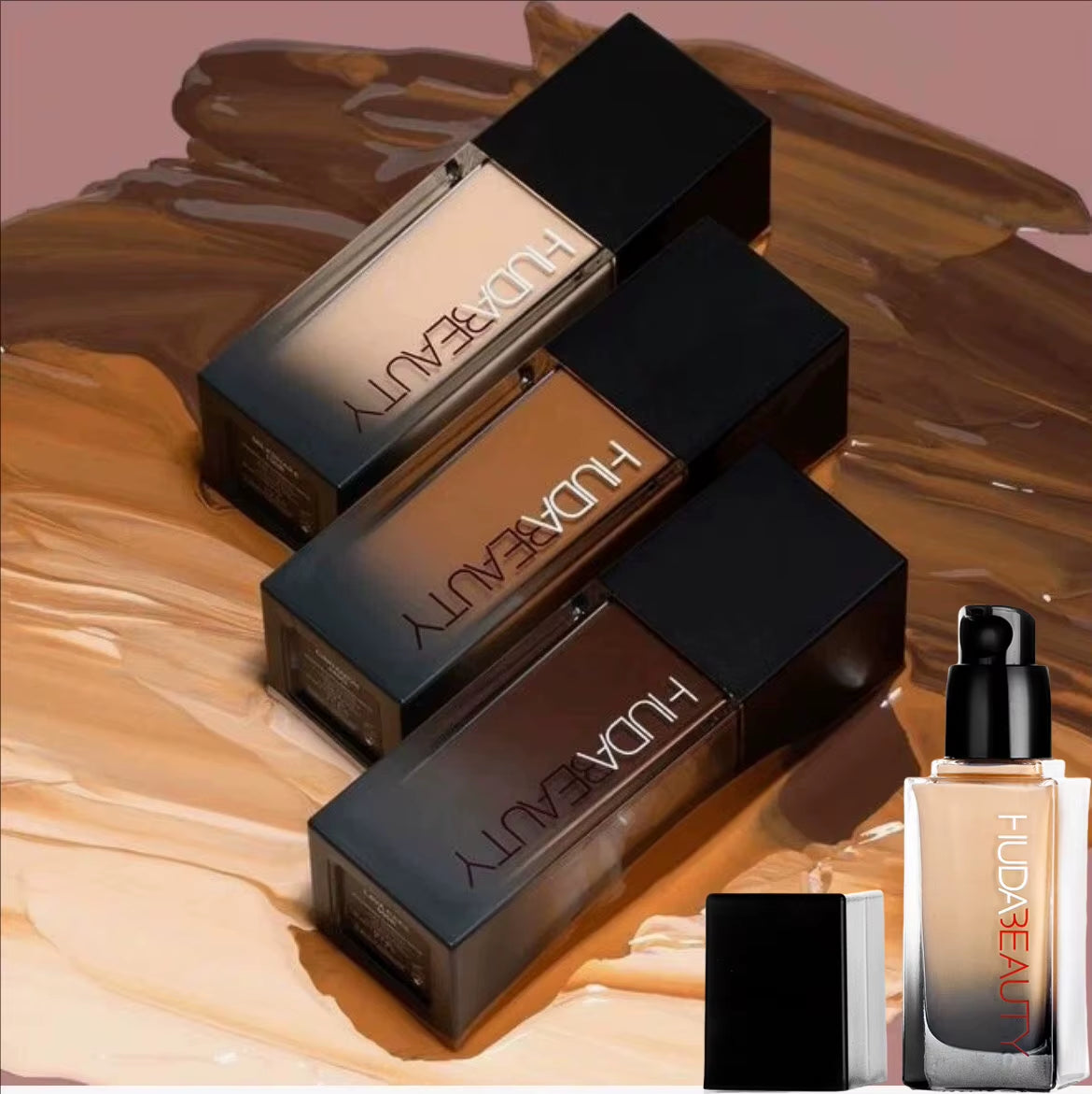 Flawless Liquid Foundation Matte Concealer Long-Lasting Moisturizing Nourishing Facial Makeup Breathable Cosmetics