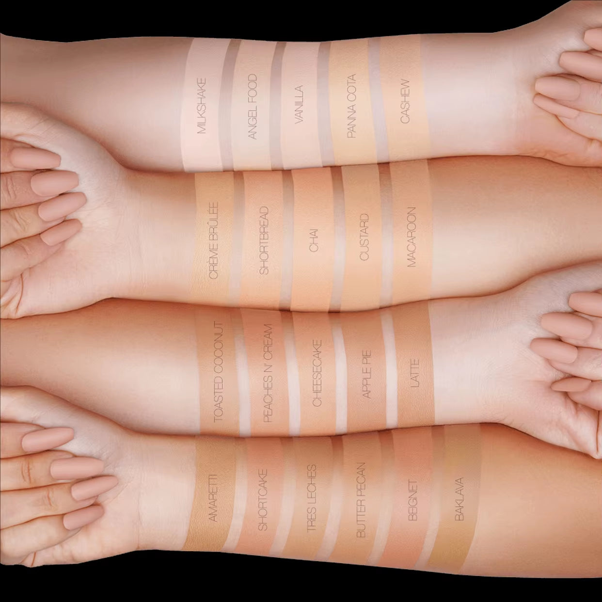 Flawless Liquid Foundation Matte Concealer Long-Lasting Moisturizing Nourishing Facial Makeup Breathable Cosmetics