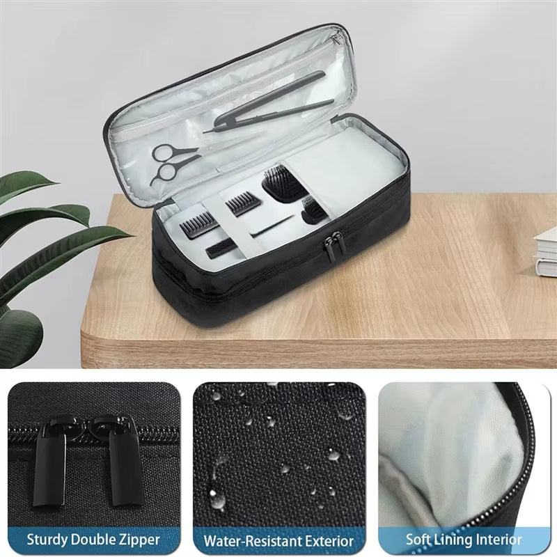 Aee4-2-Layer Travel Carrying Case for Revlon One-Step Hair Dryer Brush/Volumizer/Styler/Hot Tools, for Hair Sensation Pro